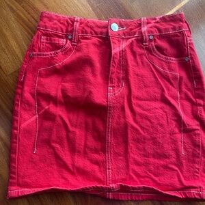 Bright Red Kendall &Kylie mini